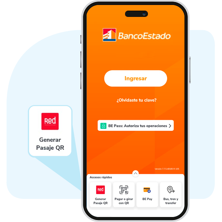 Pasaje QR RED - BancoEstado
