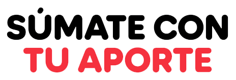 Súmate con tu aporte