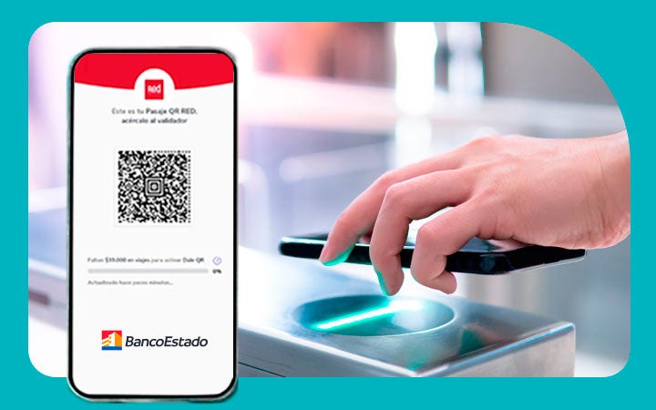 Utiliza pasaje QR RED y accede al beneficio de Dale QR