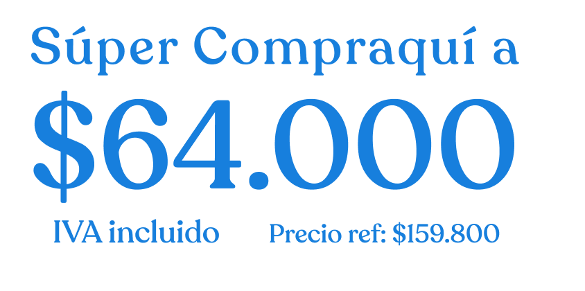Super Compraquí a $64.000 Iva Incluido.